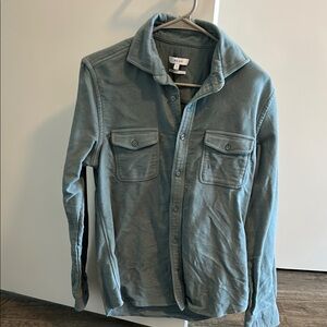 Reiss Teal Casual woman button down